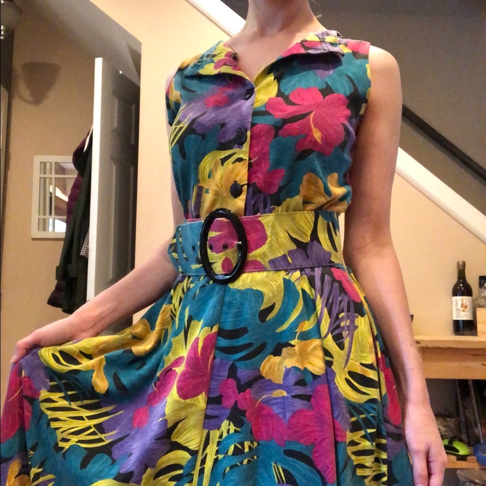 Vintage Jungle Dress